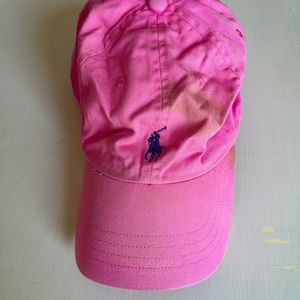 Pink Polo Ralph Lauren Hat / Ball Cap